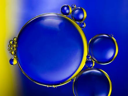 Ute Jackisch - oil bubbles - 
