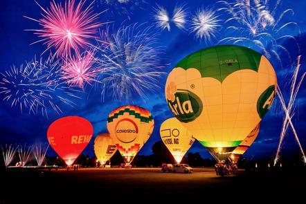 Jackisch Ute  - Heißluftballone treffen Feuer - Farben der Nacht 
