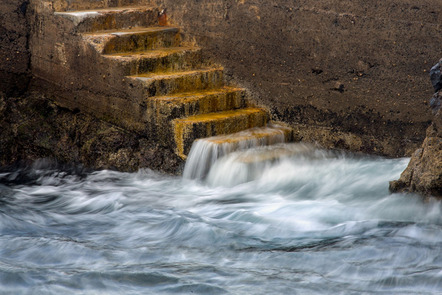 Beyer Martin  - Treppe ins Meer  - Thema Wasser