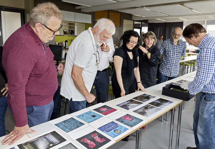 Jurierung Portfolio 12 - Foto Hans-Werner Griepentrog