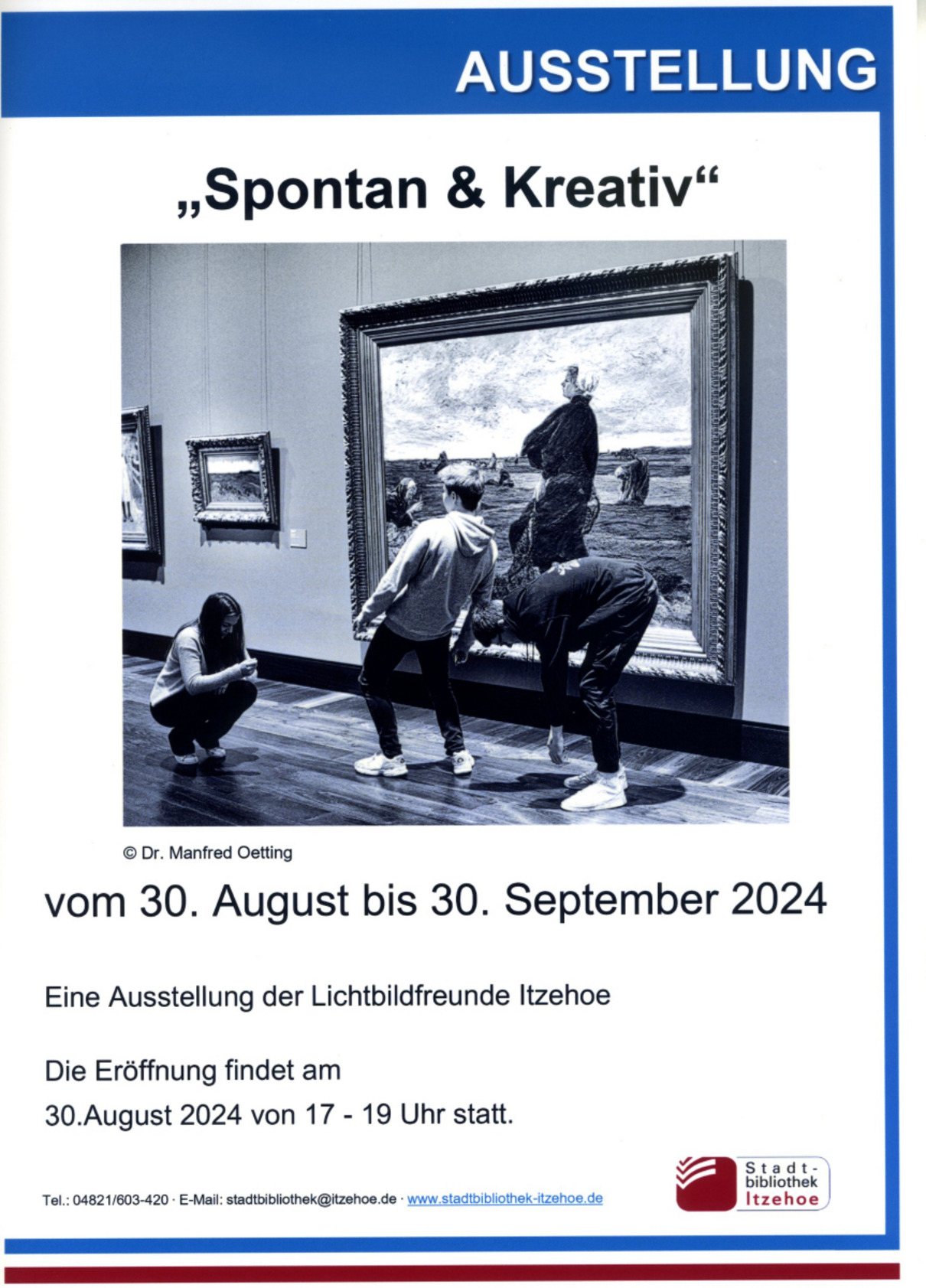 Ausstellung Spontan und Kreativ